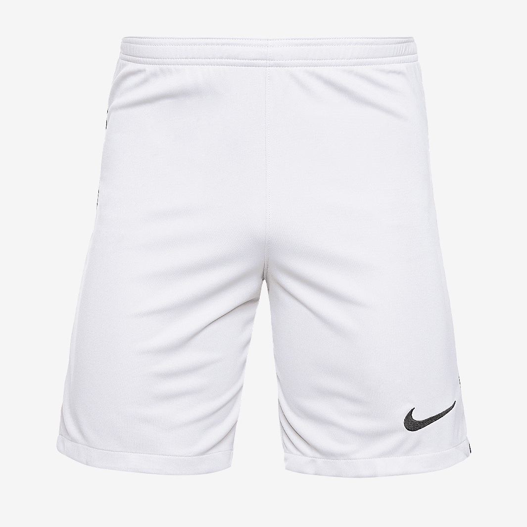 Nike Dri-Fit Junior League III Knitted Shorts - White/Black - Junior ...
