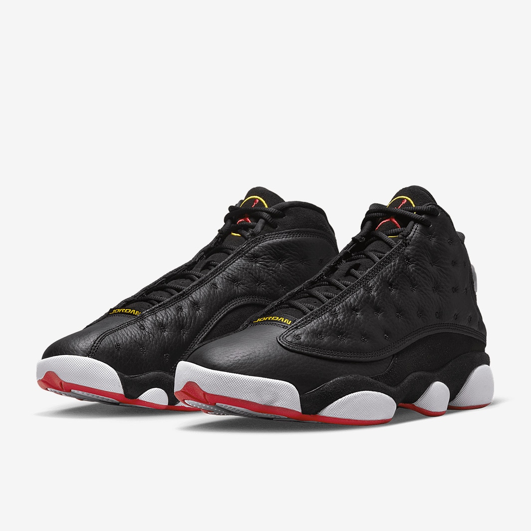 Air jordan 13 black and deals red