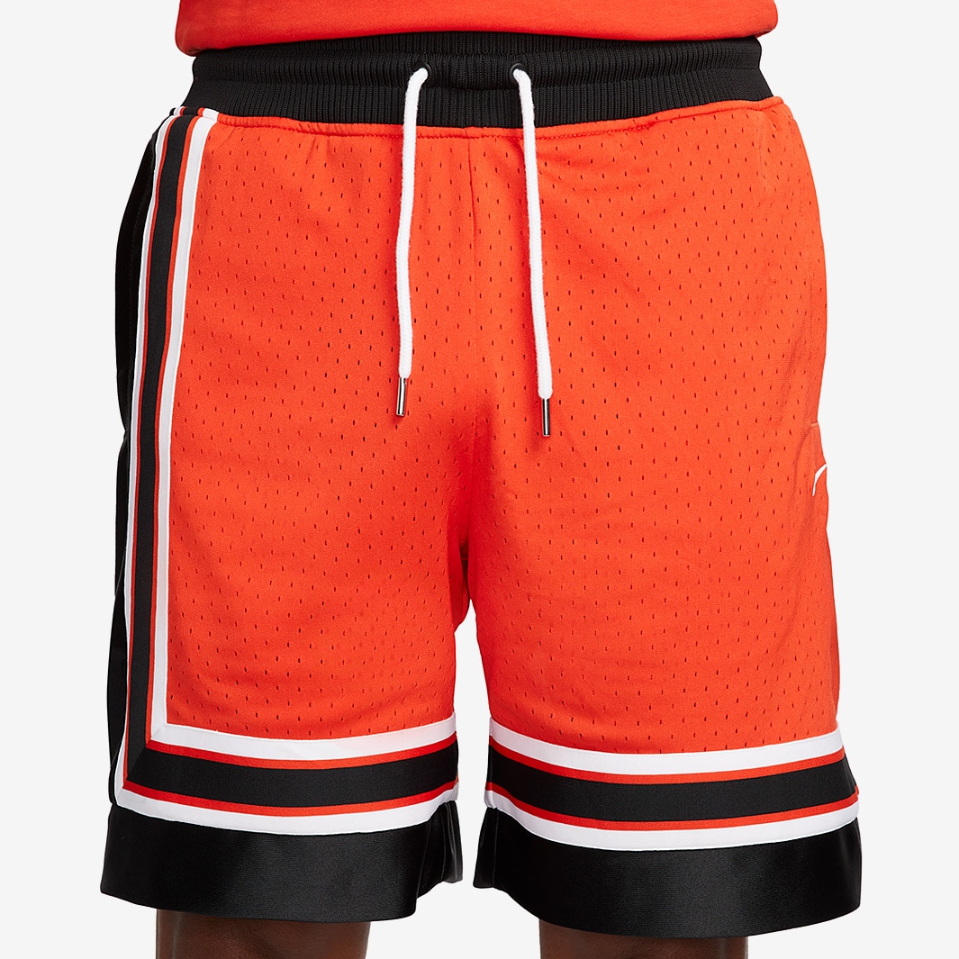 mens red and white nike shorts