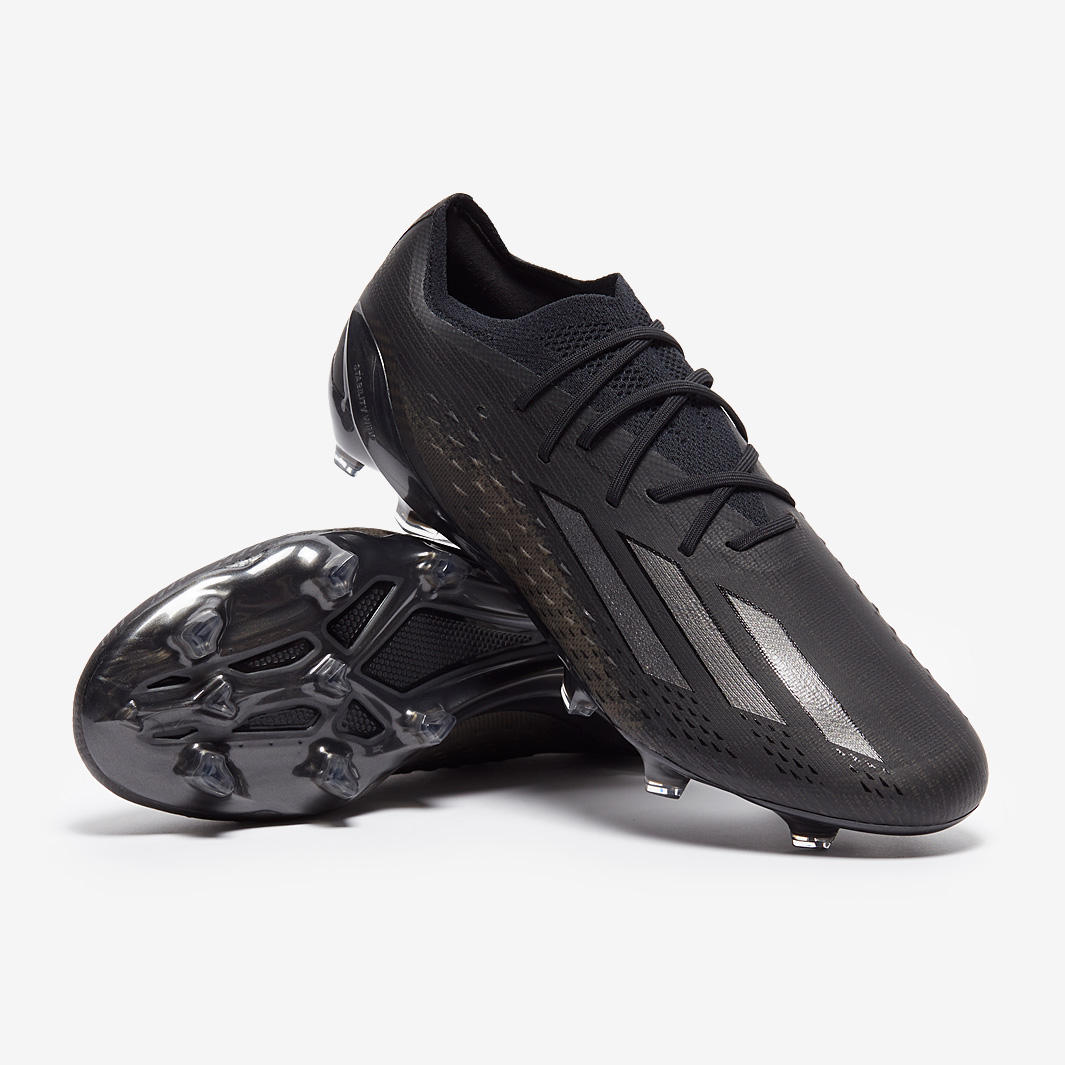 adidas x Speedportal.1 FG Firm Ground Soccer Cleats Black/White - Size 4
