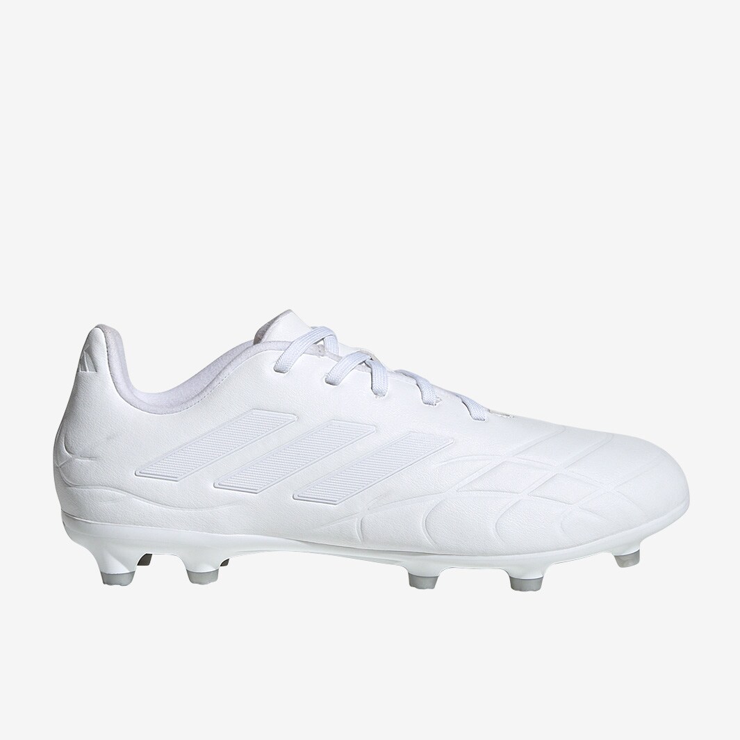 adidas Copa Pure.3 FG - White/White/White - Junior Boots