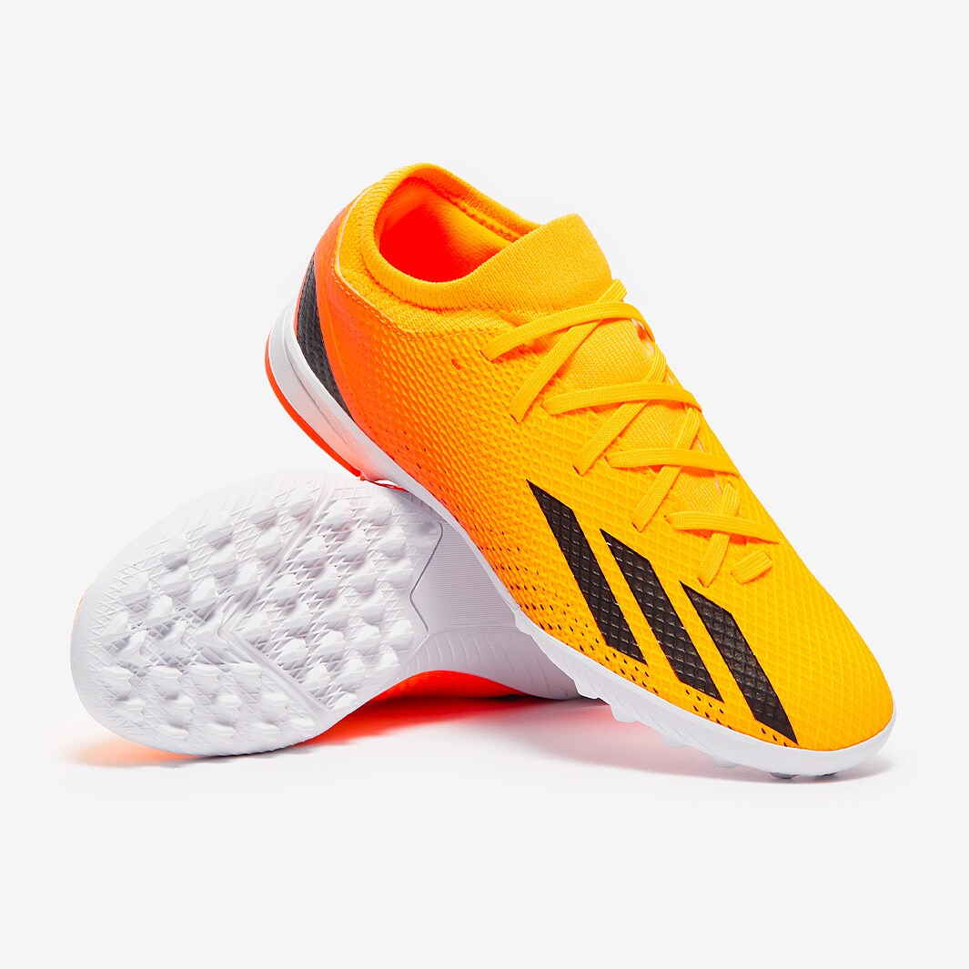 adidas X SPEEDPORTL.3 TF J サッカーシューズ adidas Kids X Speedportal.3 TF - Solar Gold/Core Black/Team