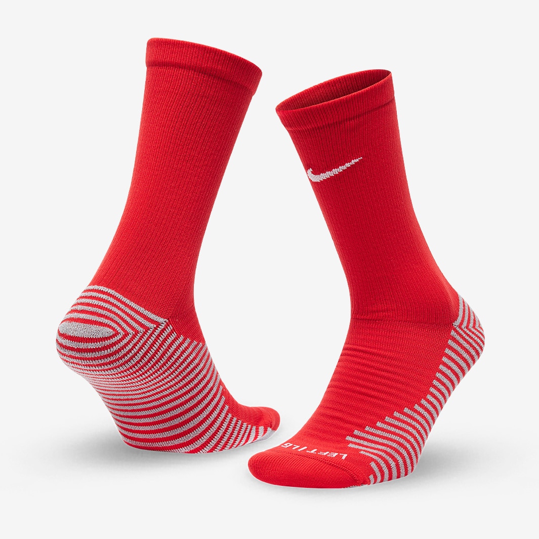 Nike Strike WC 22 Crew Socks - University Red/White - Mens Football ...
