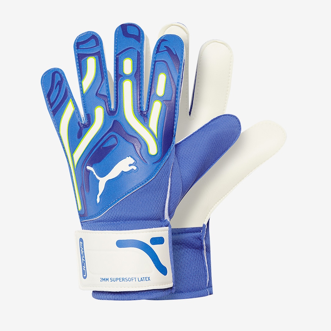 Puma Ultra Play Regular Cut - Ultra Blue/Puma White - Mens GK Gloves ...