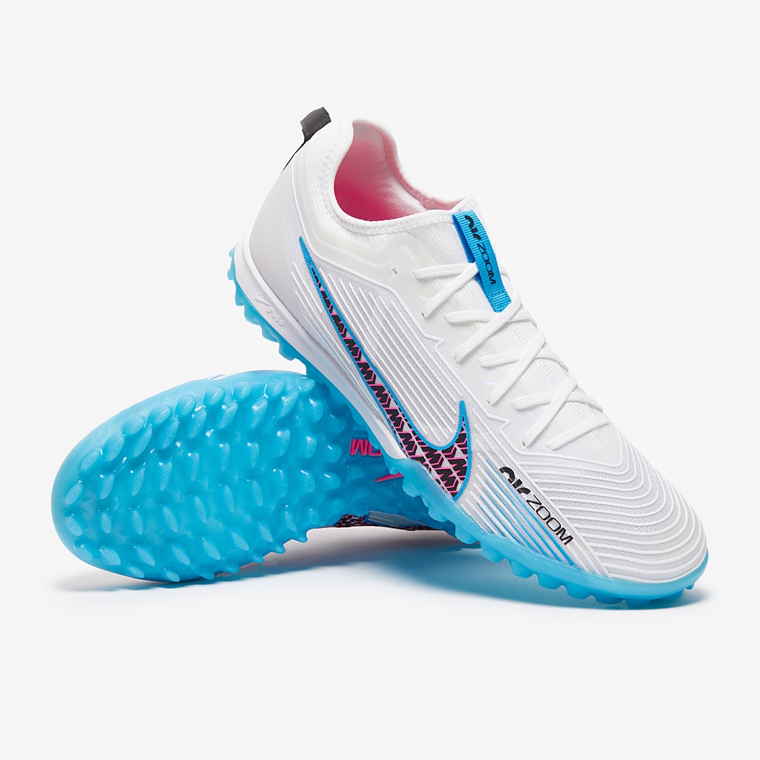 Nike Children's Mercurial Vapor Turf Football Boots, Pink/White