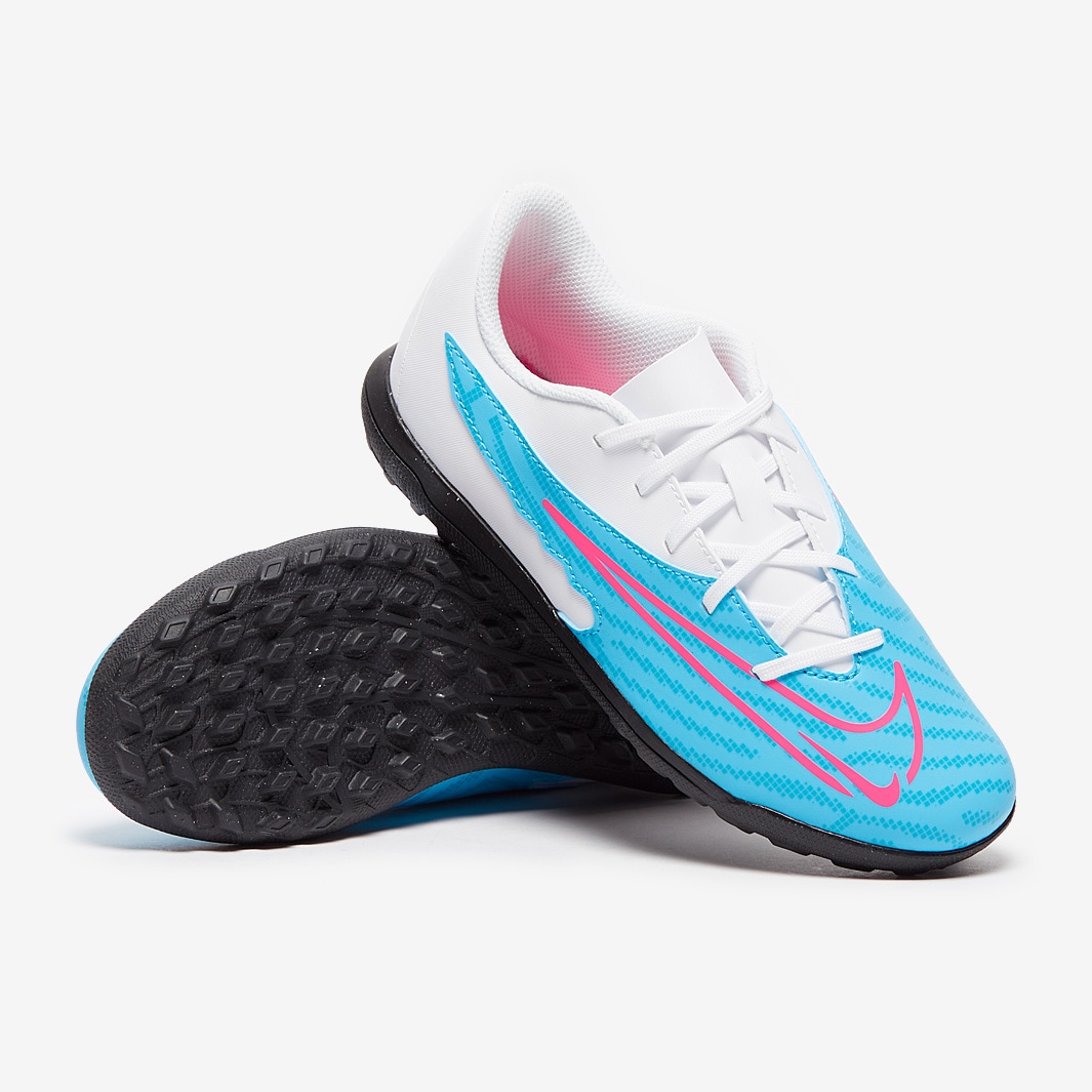 Nike Kids Phantom GX Club TF - Baltic Blue/Pink Blast/White/Laser Blue ...