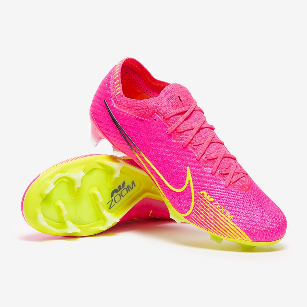 Beca crema De confianza Nike Air Zoom Mercurial Vapor XV Elite FG - Pink Blast/Volt/Gridiron - Mens  Boots | Pro:Direct Soccer