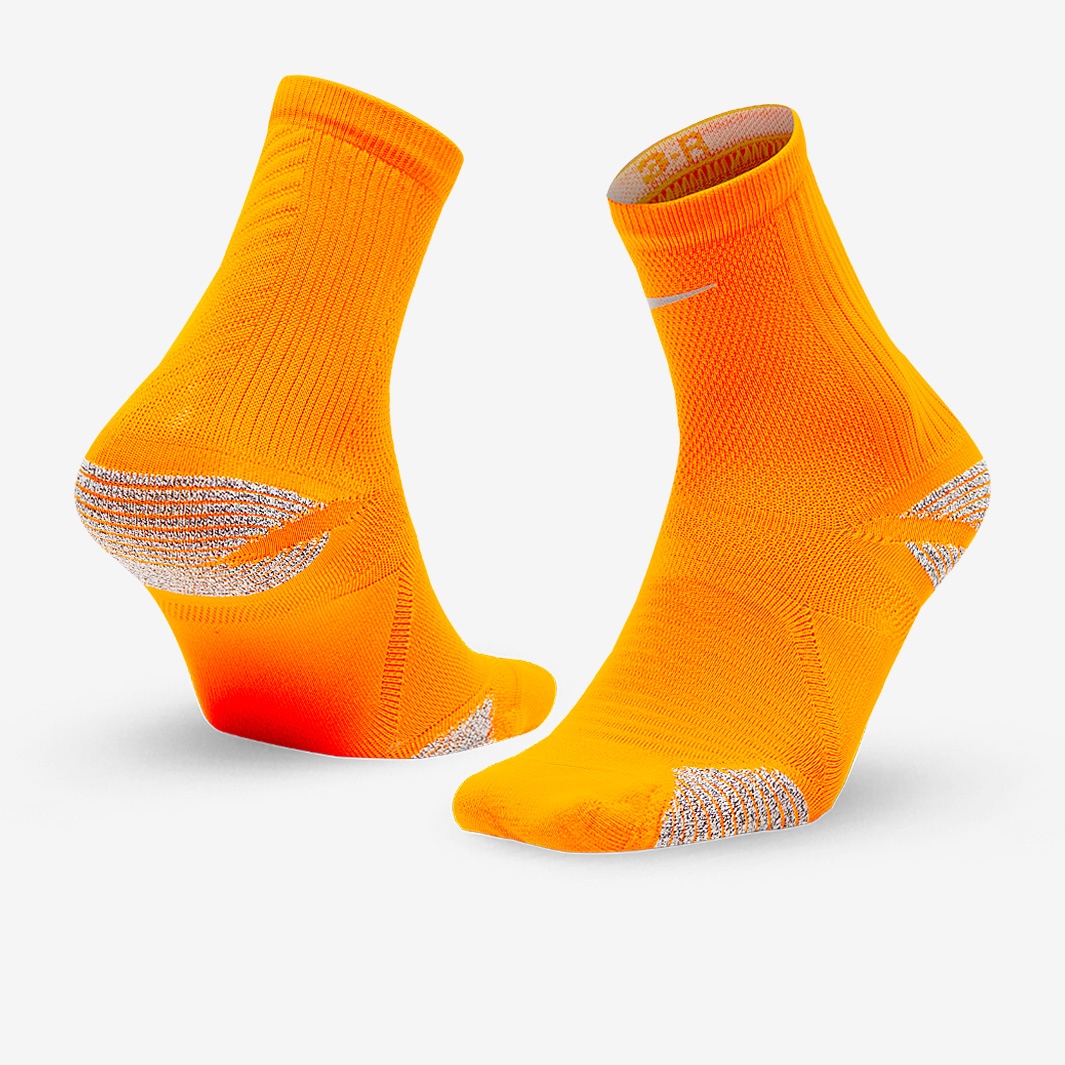 Nike Racing Ankle Socks Vivid Orange/Reflective Silv Running Socks