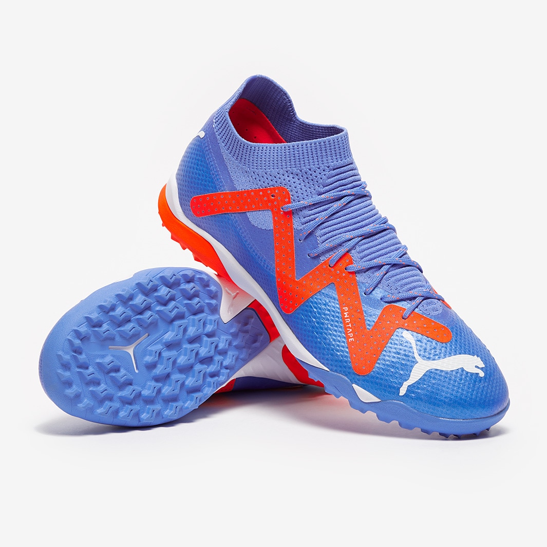 Puma Future Ultimate Cage - Blue Glimmer/Puma White/Puma Ultra Orange