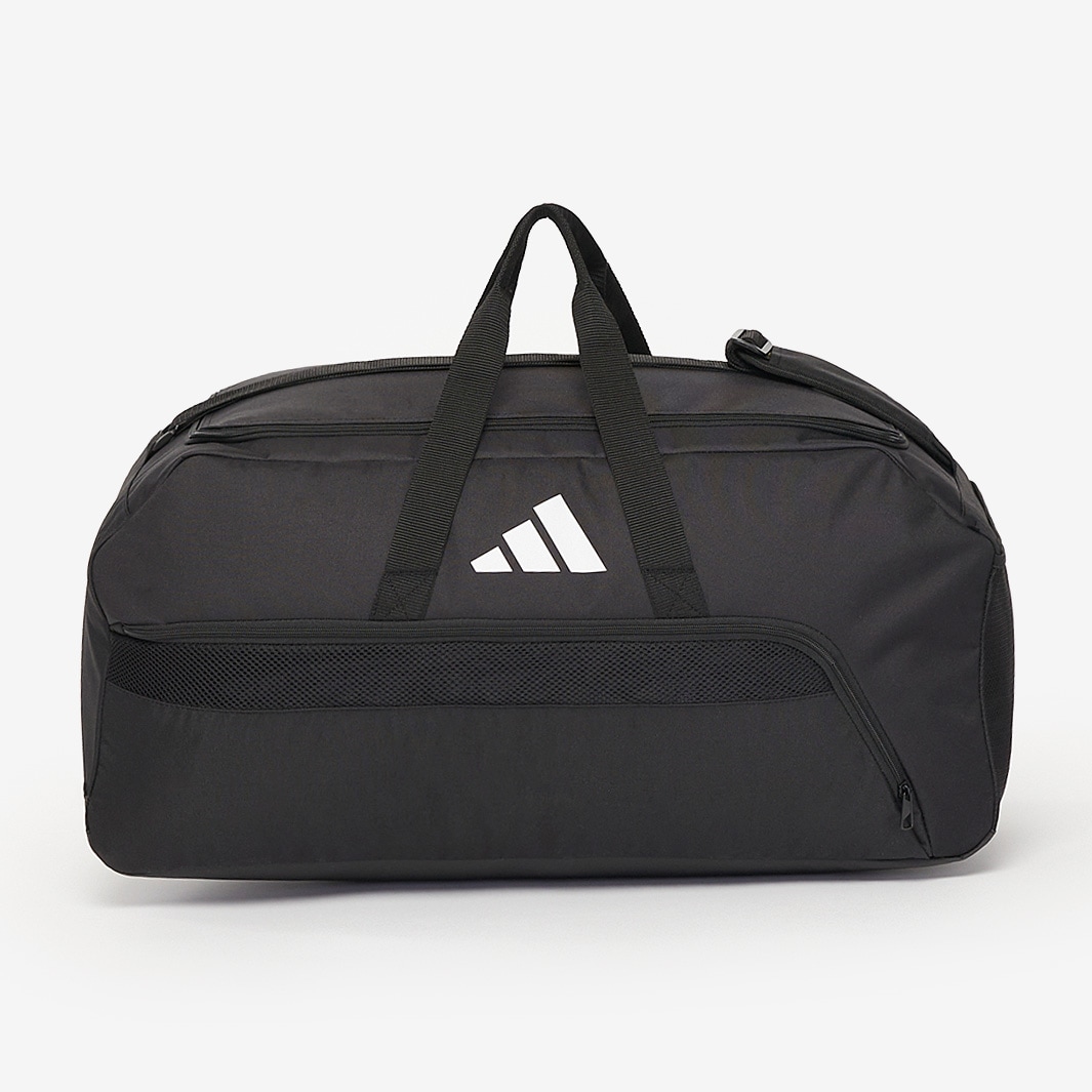adidas Tiro League Duffle Bag (Large) - Black/White - Bags & Luggage ...