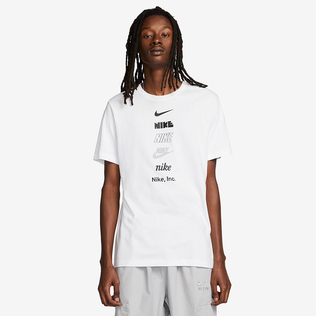 Nike Sportswear Club+ HDY Tee White - Tops - Mens Clothing | Pro:Direct ...