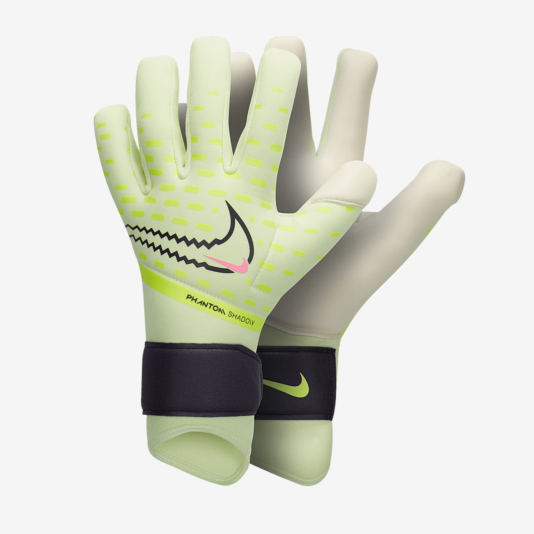 Nike GK Phantom Shadow - Barely Volt/Gridiron/Gridiron - Mens GK Gloves