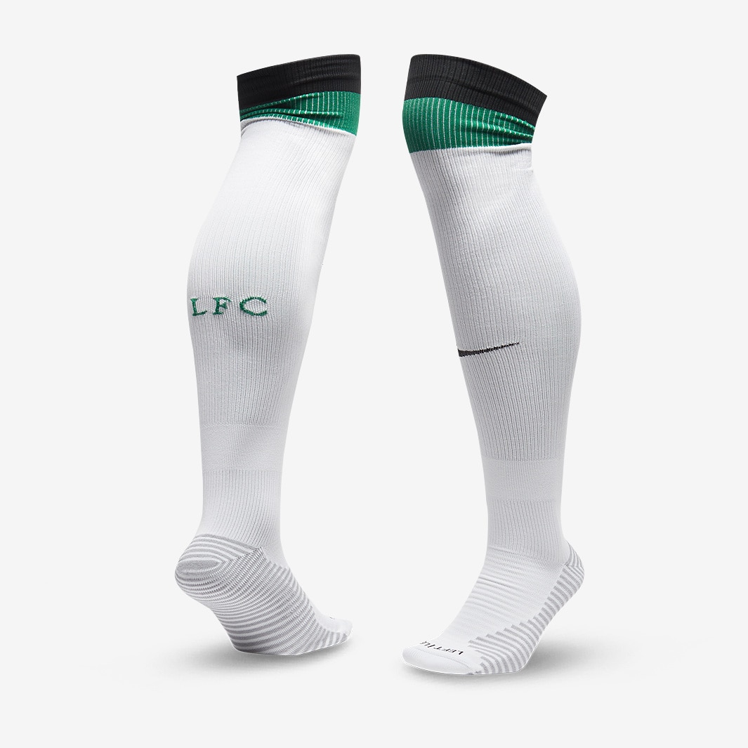 Nike Liverpool FC Strike Away Sock White/Black/Pine Green/Black