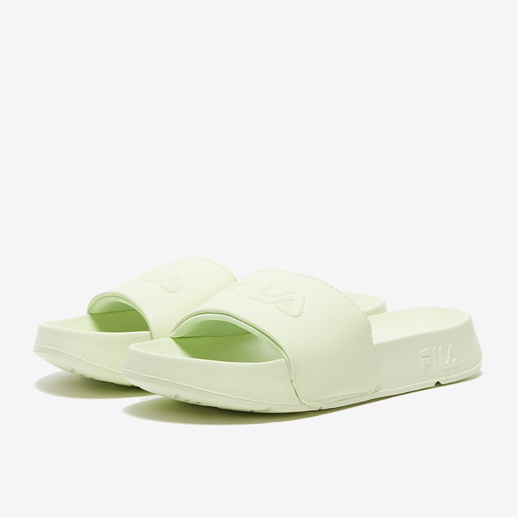 yellow fila slides