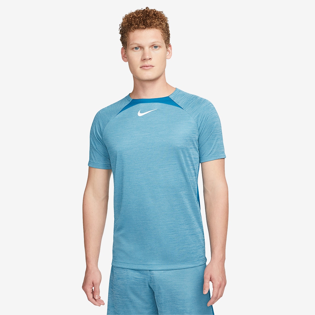 Nike Dri-Fit Academy SS Top - Green Abyss/Pure/Green Abyss/White - Mens ...