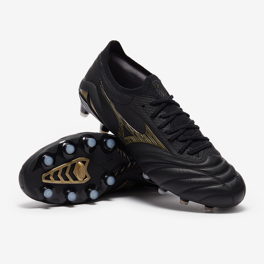 Bota Fútbol Mizuno MORELIA 2 AG Niños Negra