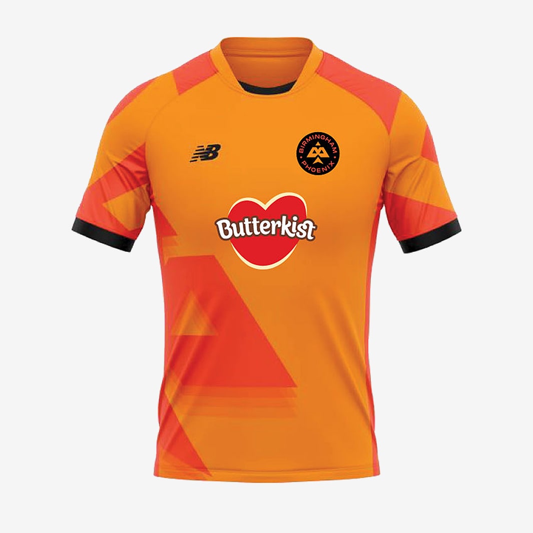 New Balance Birmingham Phoenix Replica Shirt - Orange - Cricket Replica ...