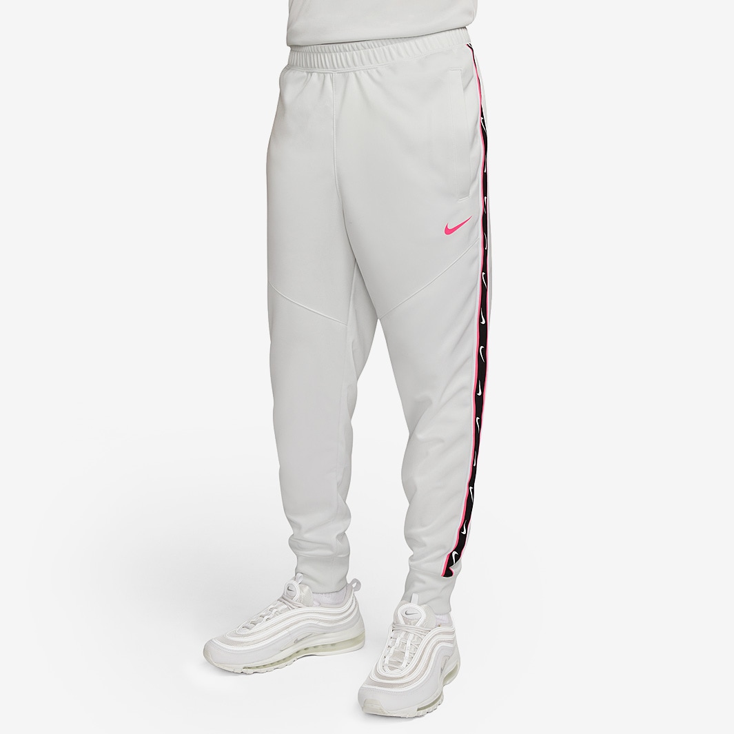 Nike Sportswear Repeat Joggers - Summit White/Hyper Pink - Bottoms ...