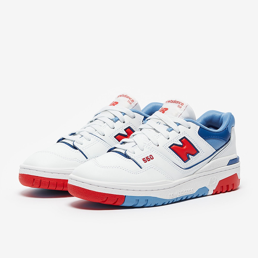 New Balance Older Kids 550 (GS) - White - Trainers - Boys Shoes | Pro ...