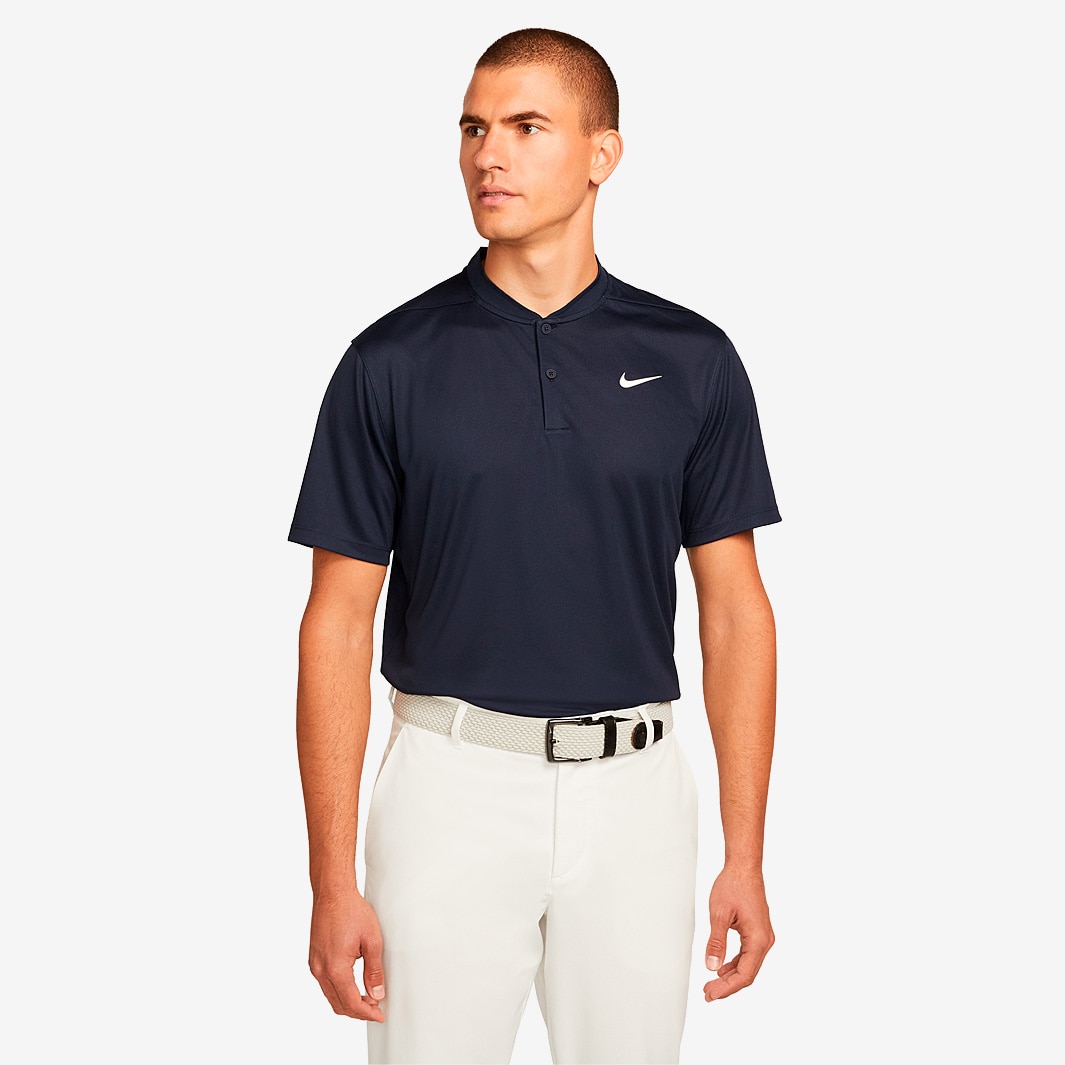 Nike Dri Fit Victory Polo - Obsidian/White - Mens Clothing | Pro:Direct ...