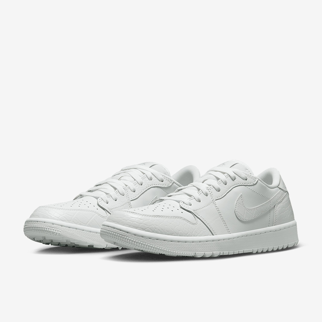 Nike Air Jordan 1 Low G - White/Pure Platinum - Mens Shoes | Pro:Direct ...