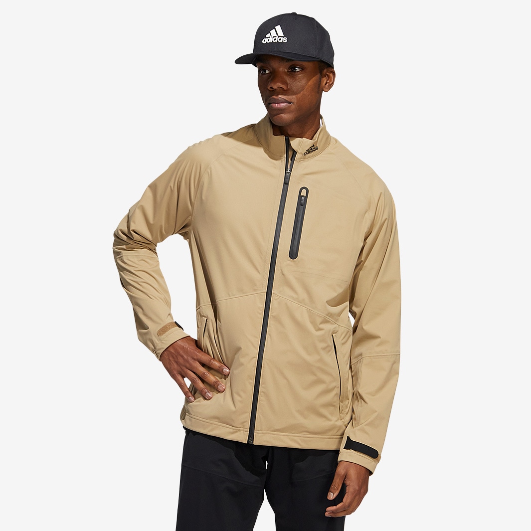 adidas Rain Ready Jacket - Hemp - Mens Clothing | Pro:Direct Golf