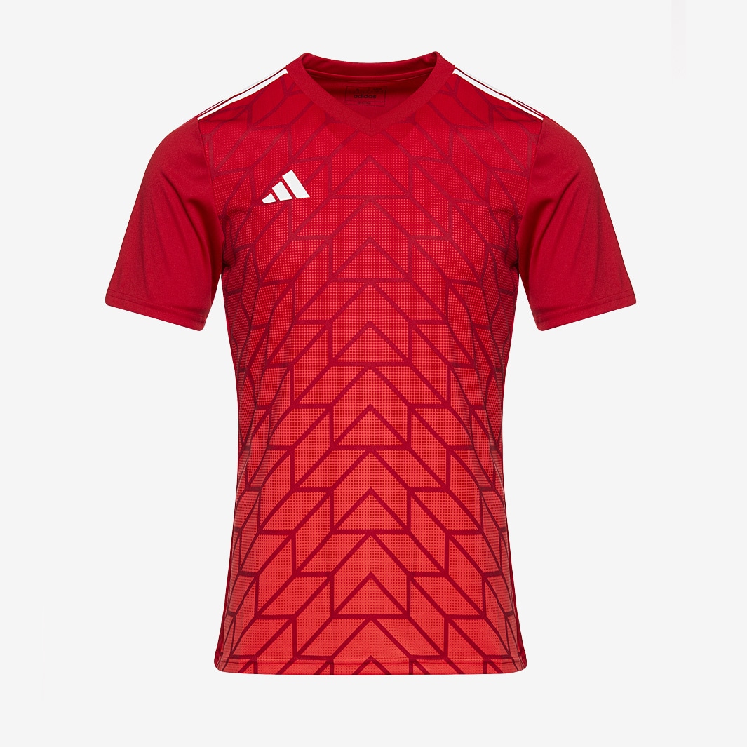 adidas Team Icon 23 Junior SS Shirt - Team Power Red 2 - Junior ...