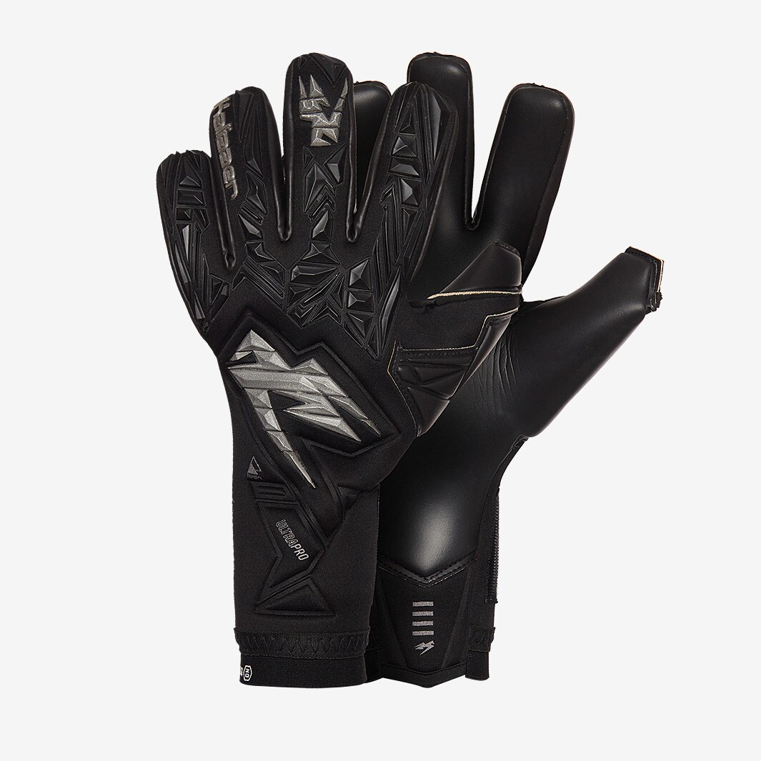 Kaliaaer Kids Ultra Pro V2 Black/White Junior GK Gloves ProDirect Soccer