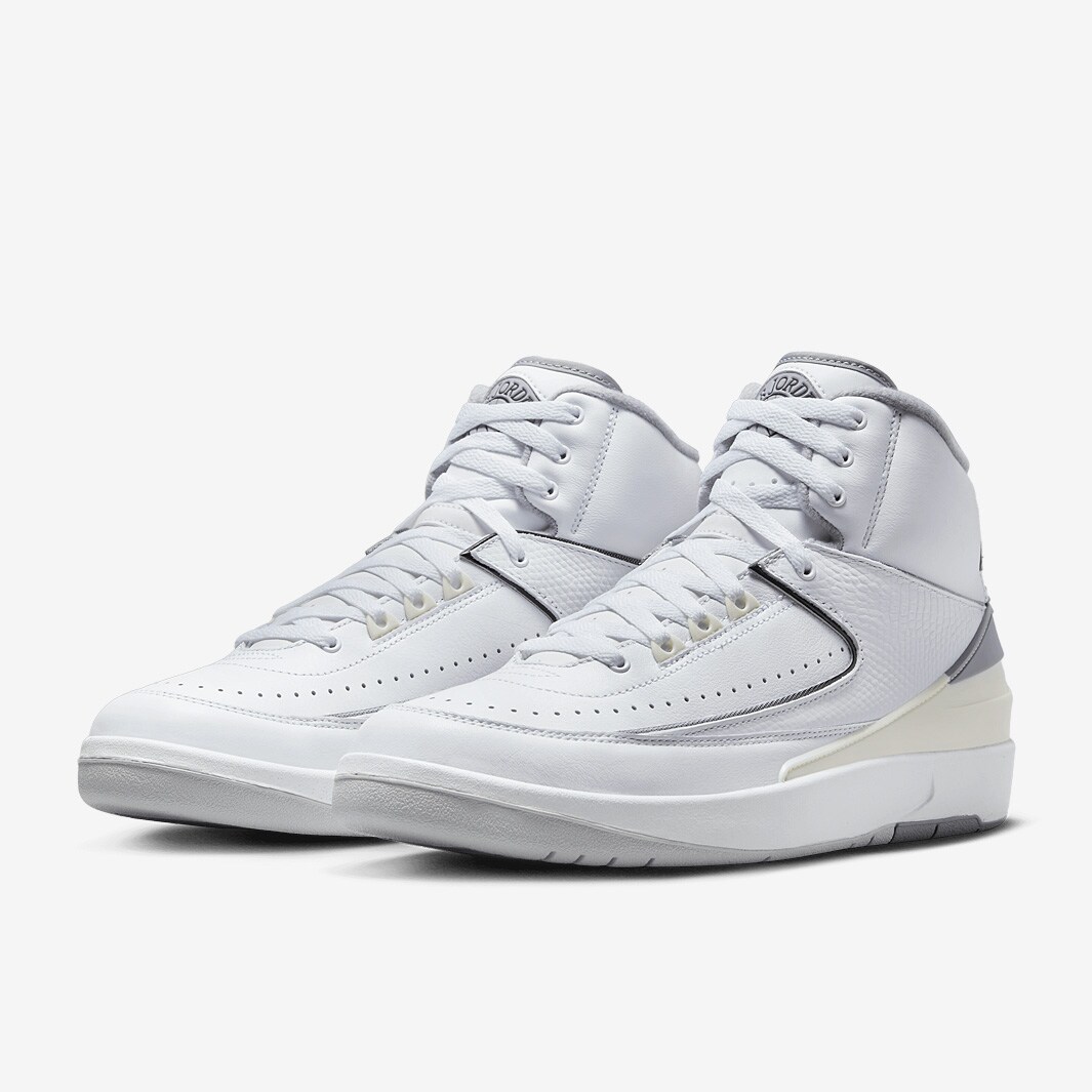 Air Jordan Retro White/Cement Grey/Sail/Black Mens Shoes