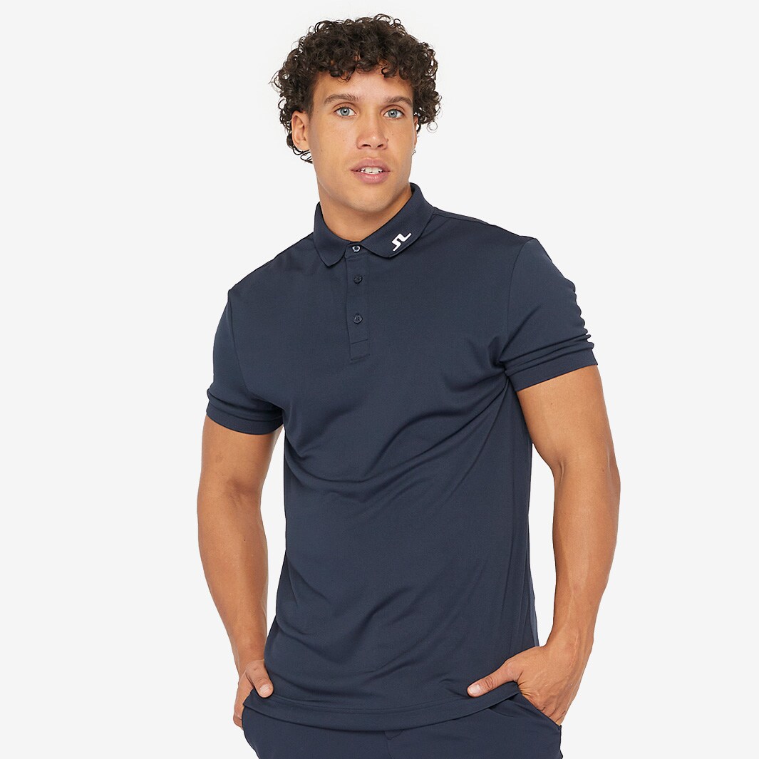 J.Lindeberg KV Regular Fit Polo - JL Navy - Mens Clothing | Pro:Direct Golf