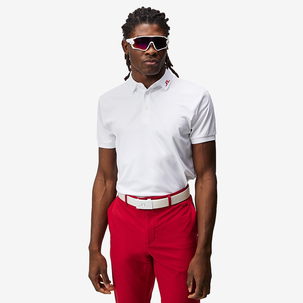 J.Lindeberg KV Regular Fit Polo - Fiery Red - Mens Clothing | Pro ...