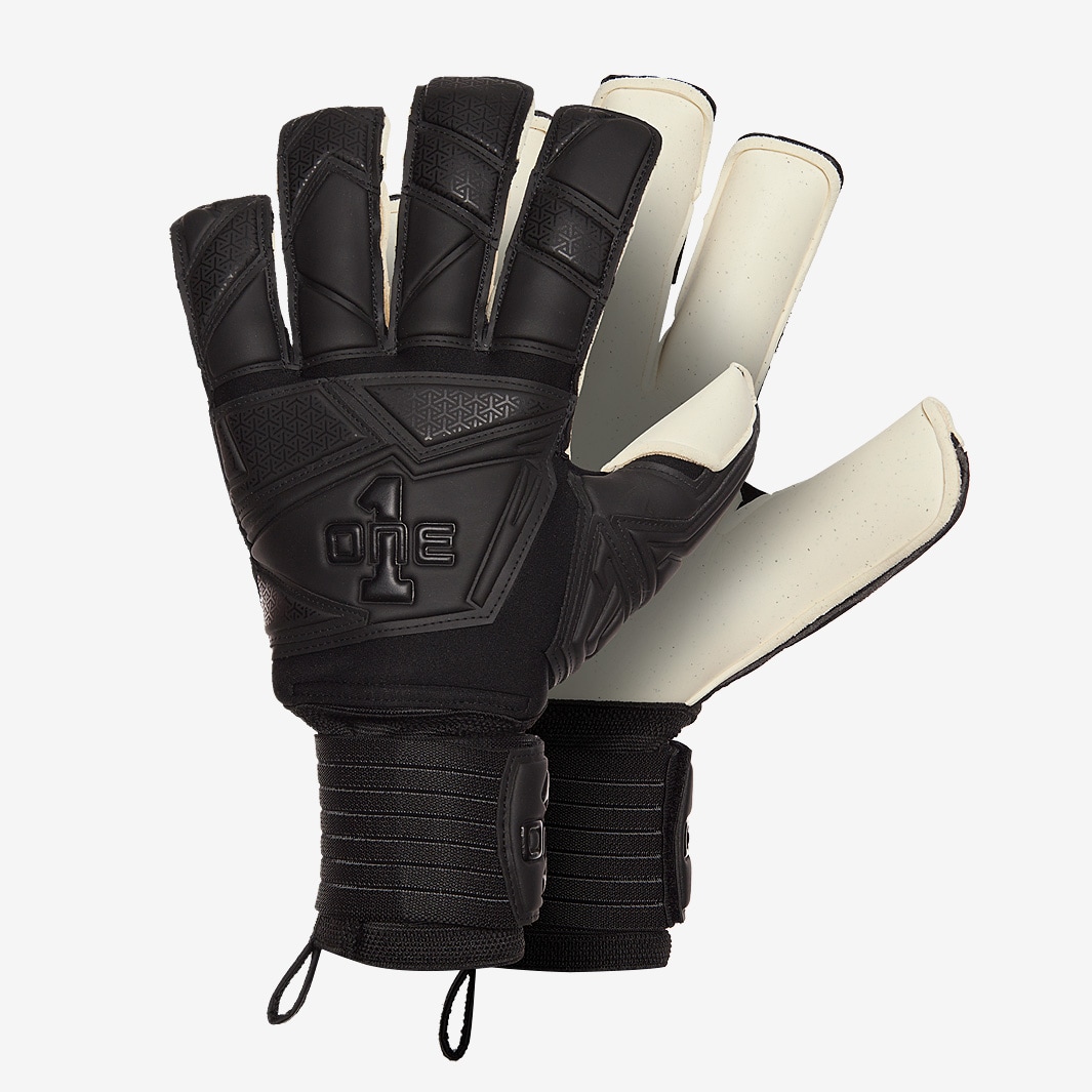 Oneglove Kids Invictus Stealth + - Black Black White - Junior Gk Gloves