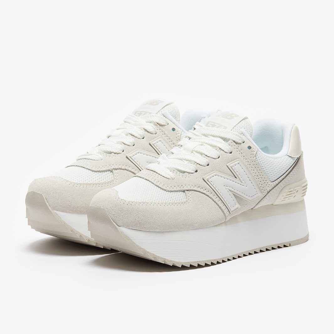 New Balance Womens 574+ - Sea Salt - Trainers - Womens Shoes