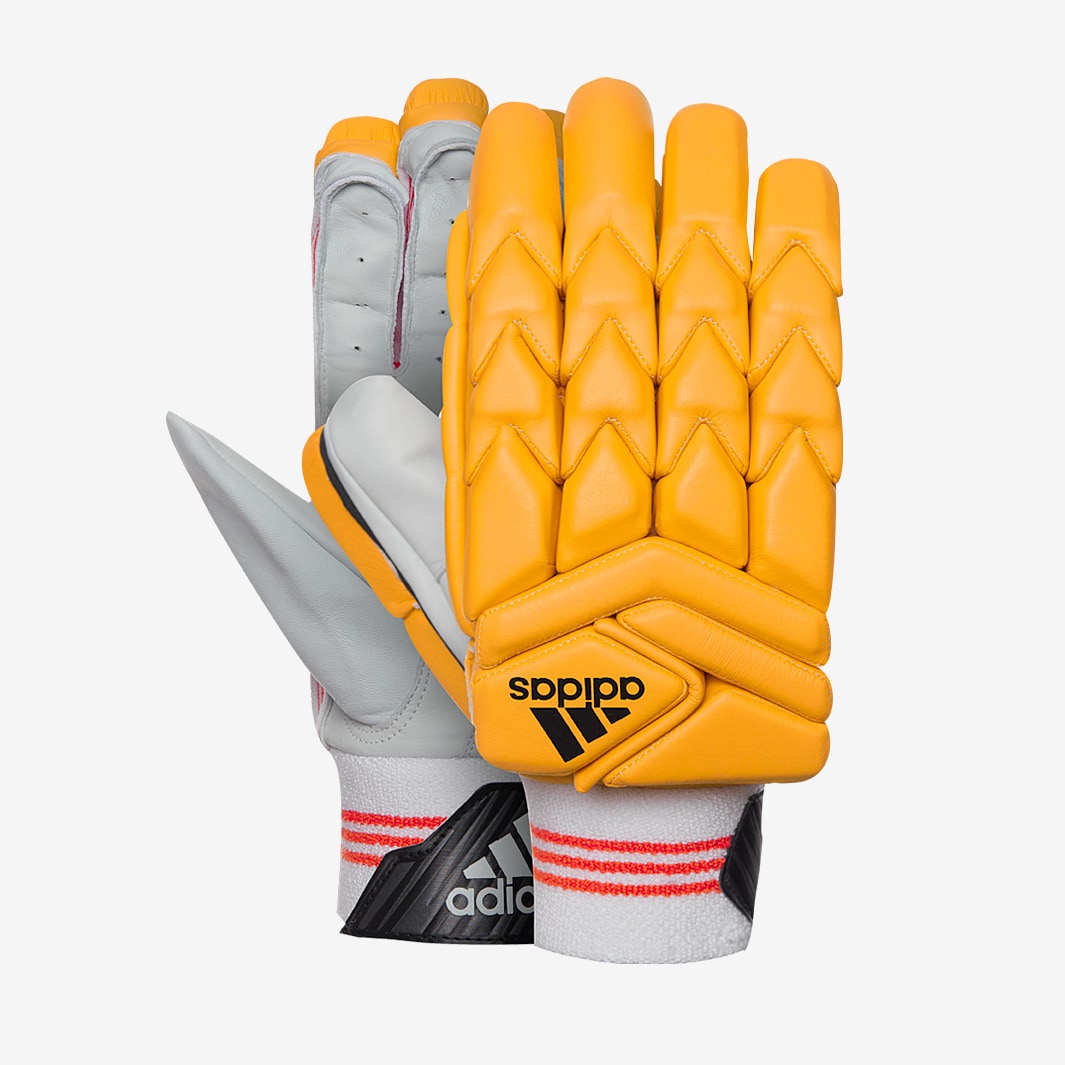 adidas Incurza 1.0 RH Batting Gloves - Yellow - Batting Equipment | Pro ...