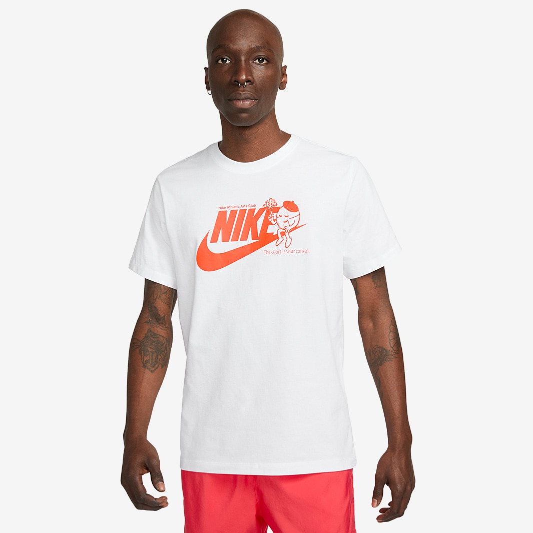 Nike Sportswear Art Is Sport T-Shirt - White - Tops - Mens Clothing ...