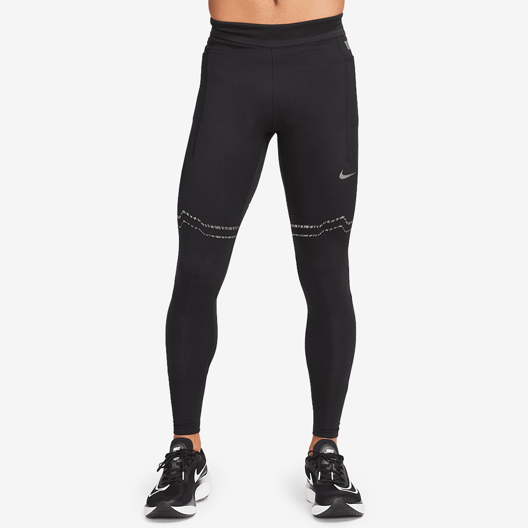 Nike Dri-FIT ADV Run Division Tights - Black/REFBLK - Mens Clothing ...