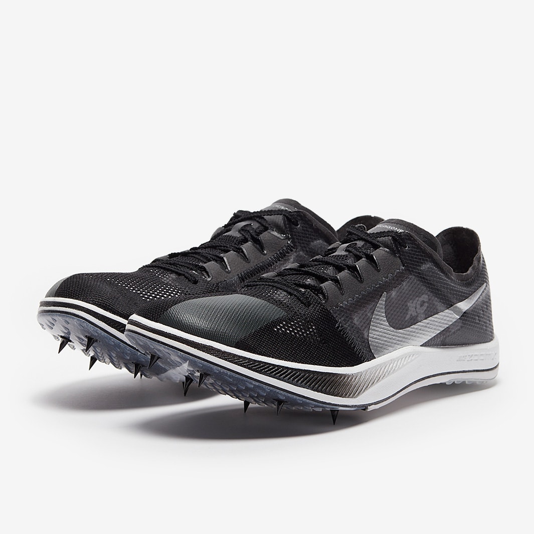 Nike ZoomX Dragonfly XC - Black/Metallic Silver-DK Smoke Grey - Mens ...