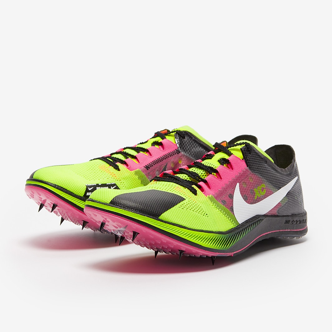 Nike ZoomX Dragonfly XC - Volt/White-Black-Hyper Pink - Mens Shoes ...