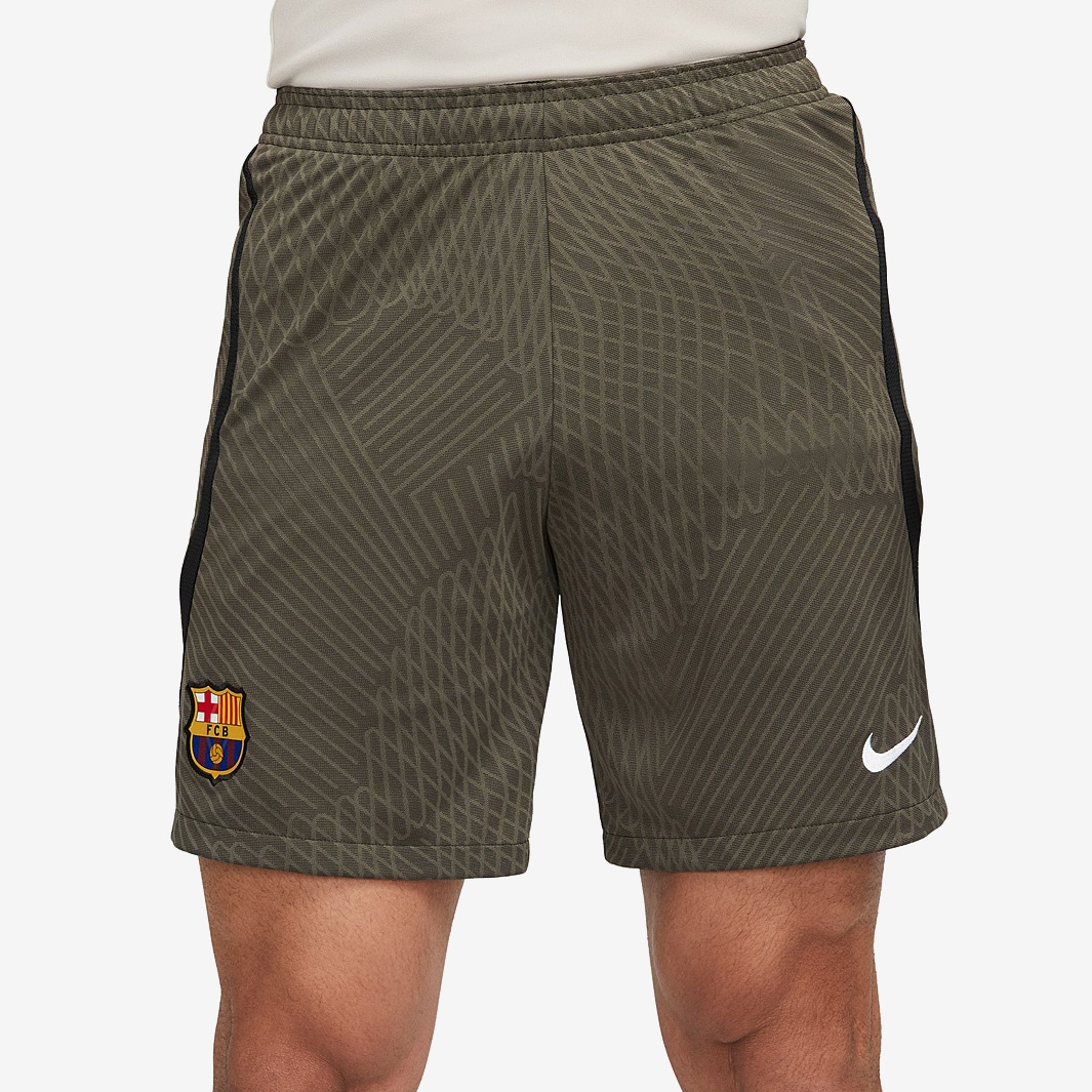 Nike FC Barcelona 23/24 Dri-Fit Strike Shorts KZ - Sequoia/Black/White ...