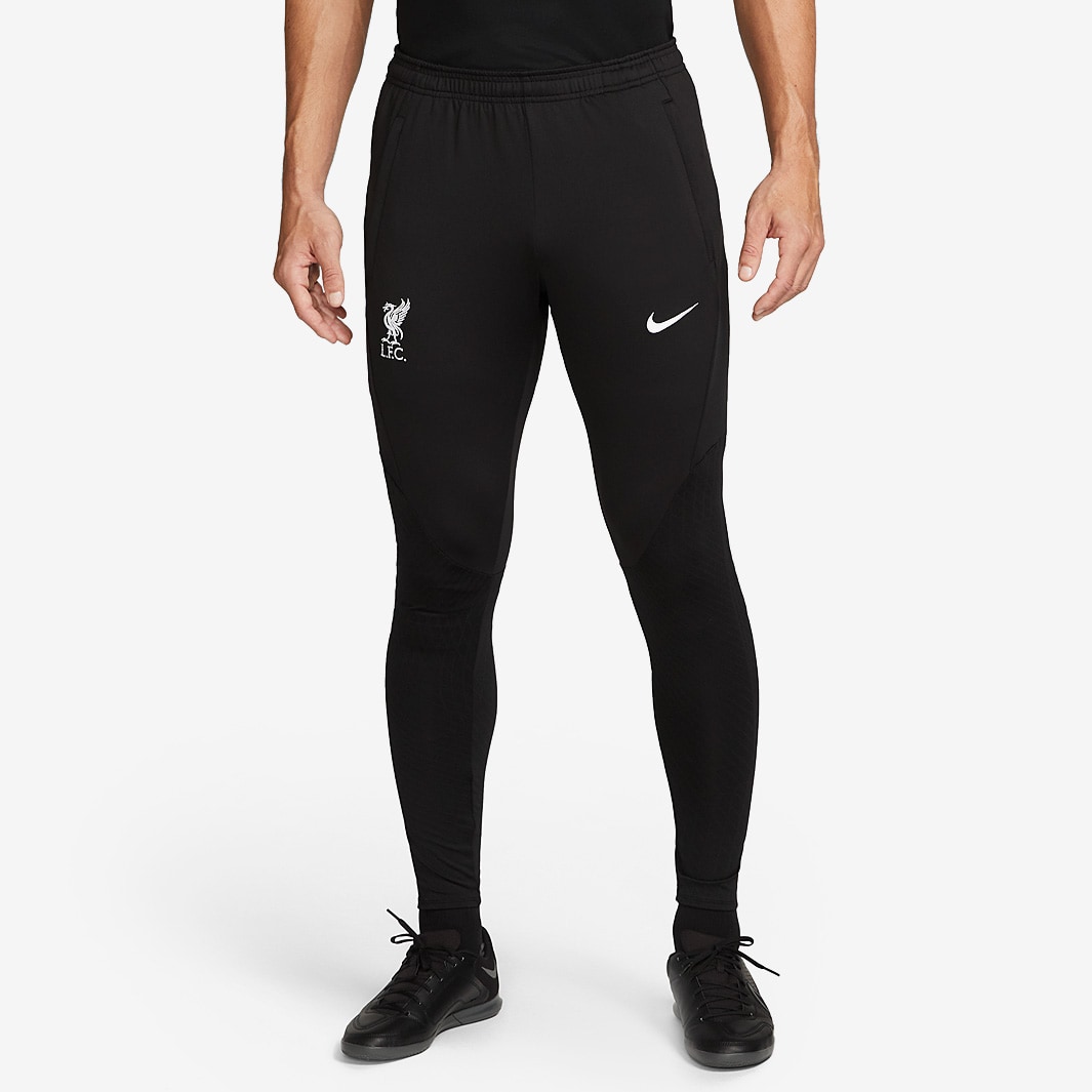 Nike Liverpool FC 23/24 Dri-Fit Strike Pant KP - Black/White - Mens ...