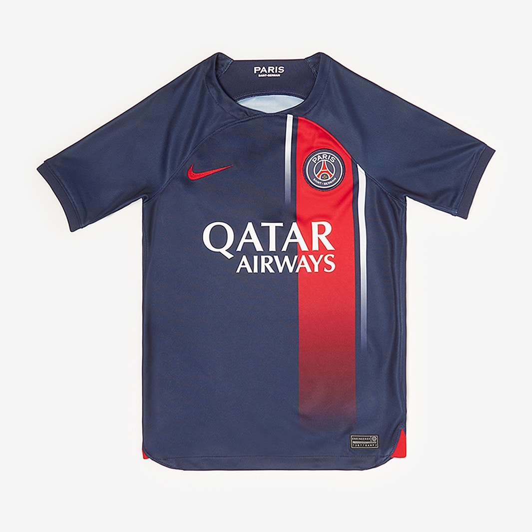 : Nike 2020-2021 PSG Home Womens Football Soccer T-Shirt