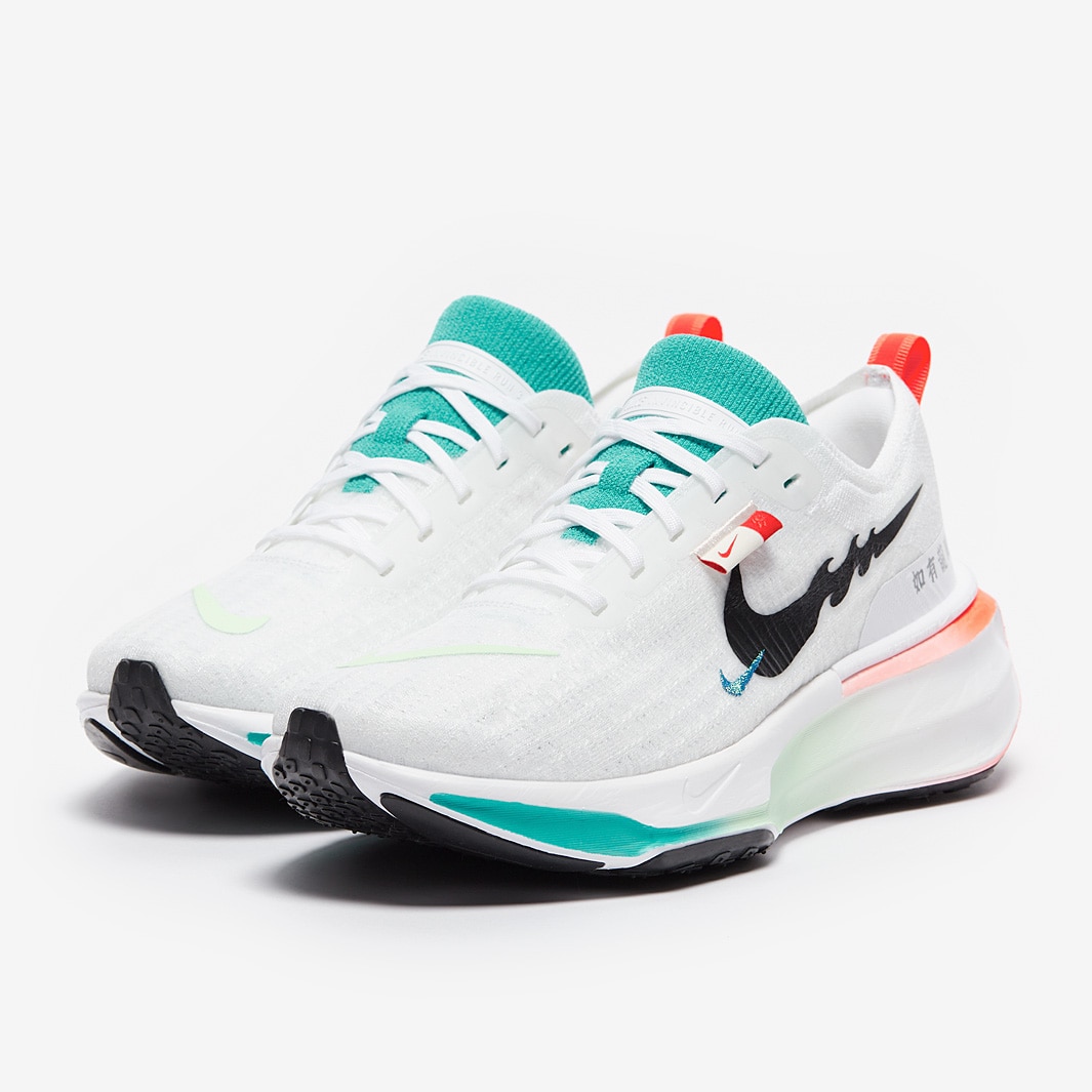 Nike ZoomX Invincible Run Flyknit 3 - White/Black-Dusty Cactus-Bright ...