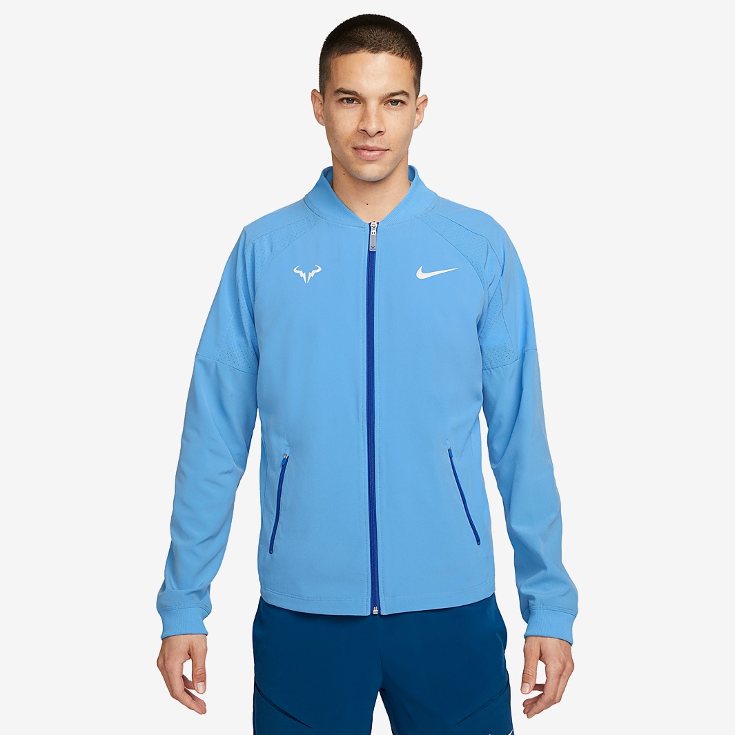 Nike Dri-FIT Rafa Jacket - University Blue/White - Mens Clothing | Pro ...