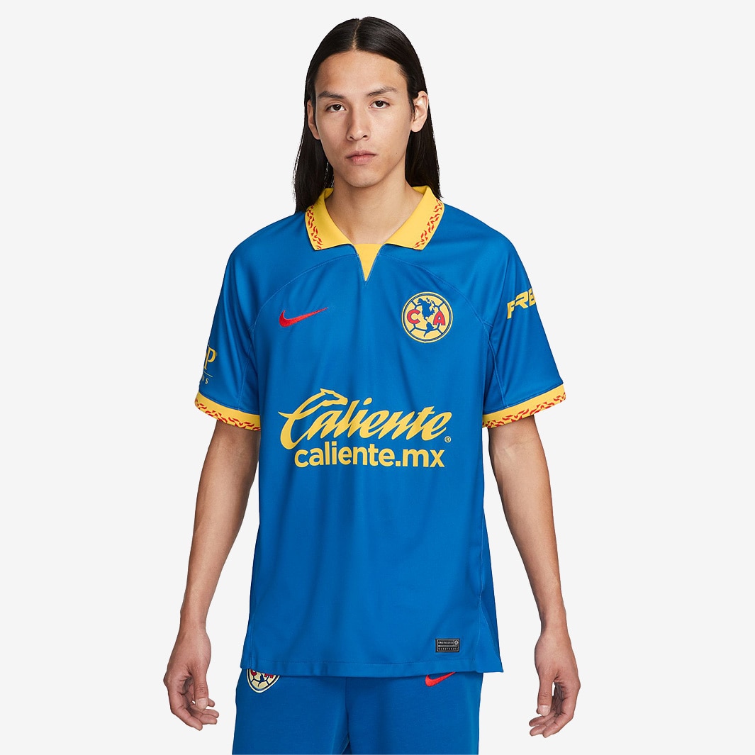 :Nike Club America 23/24 Stadium Home Jersey - Lemon