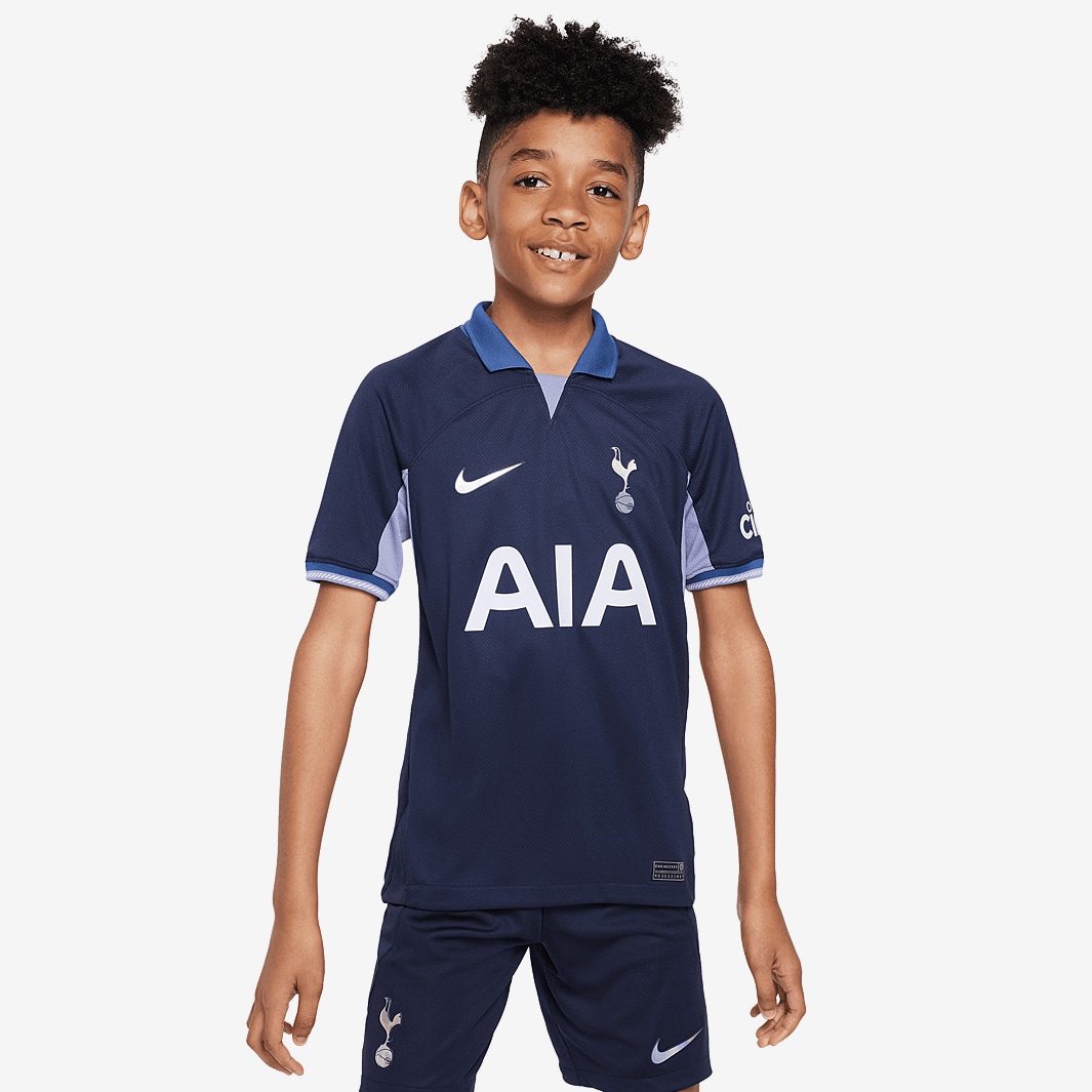 Nike Kids Tottenham Hotspur 23/24 Dri-Fit Stadium SS Away Jersey ...