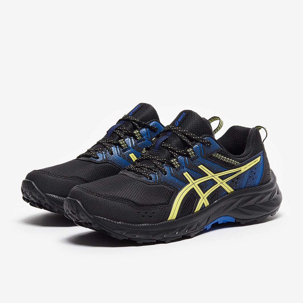 Asics Gel-Venture 9 - Black/Glow Yellow - Mens Shoes | Pro:Direct Running