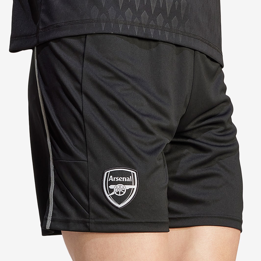 adidas Arsenal FC 23/24 GK Shorts - Black - Mens Replica | Pro:Direct ...
