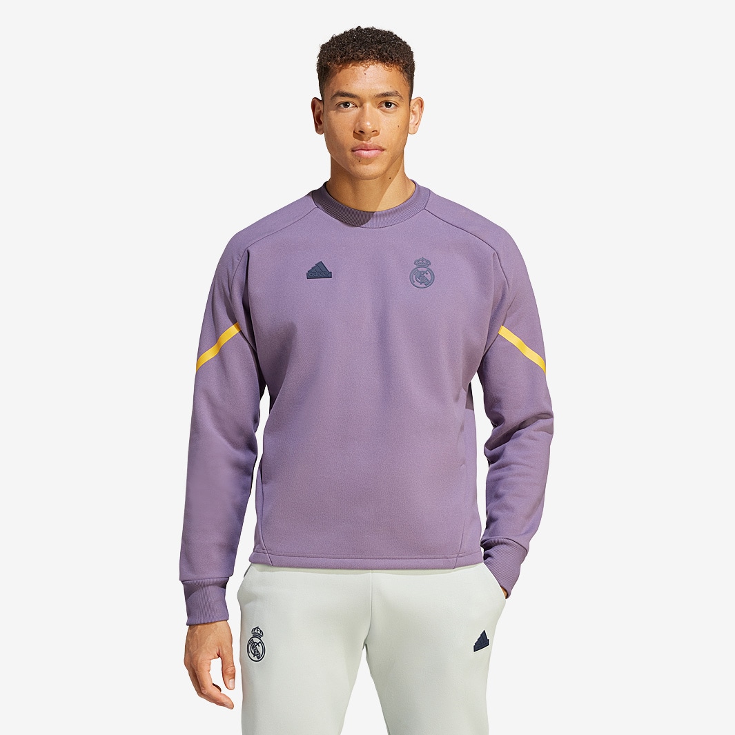 adidas Real Madrid 23/24 D4GMD Sweater - Shadow Violet - Mens Replica ...