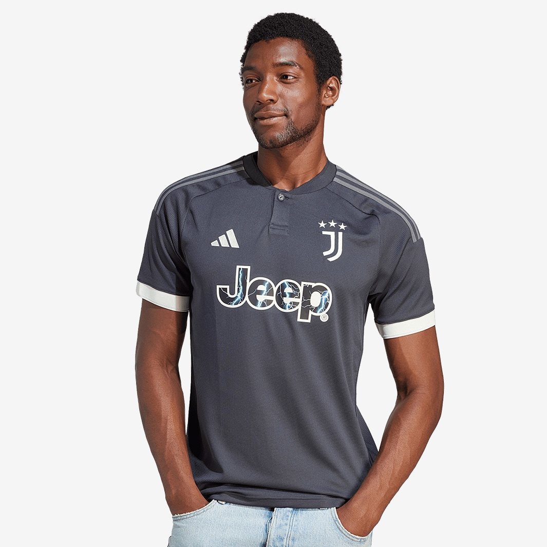 Maglia Calcio Juventus Home 2023 24 AEROREADY bianco nero uomo maniche corte