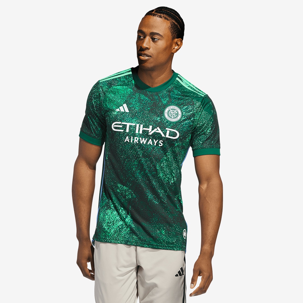 adidas New York City FC 23/24 Third Shirt - Team Dark Green - Mens ...